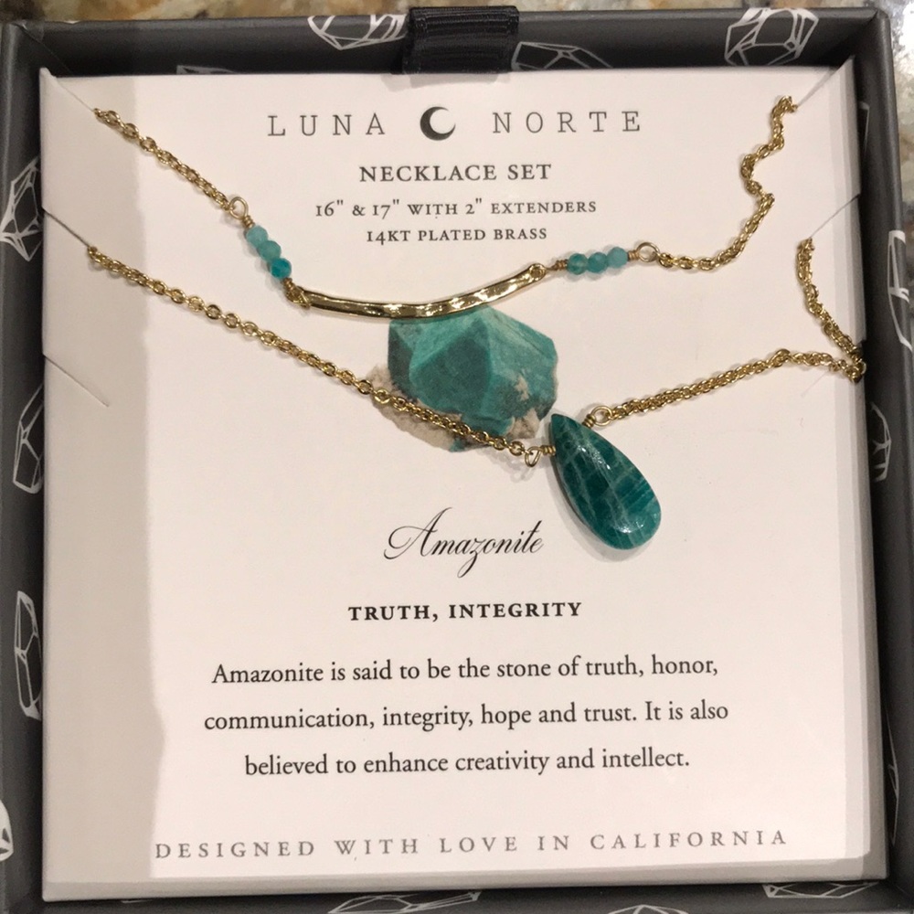 Amazonite necklace